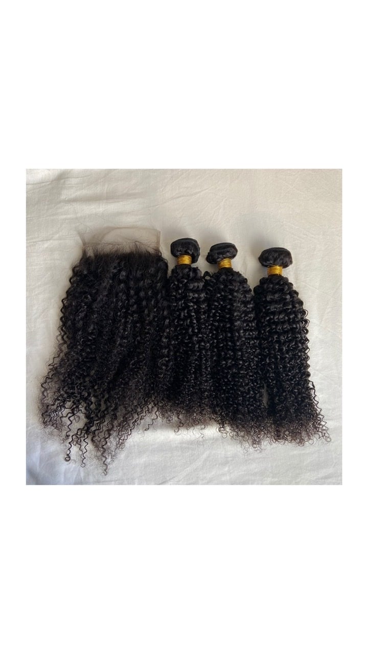 Image of Abby's Curly Closure Bundle Deal