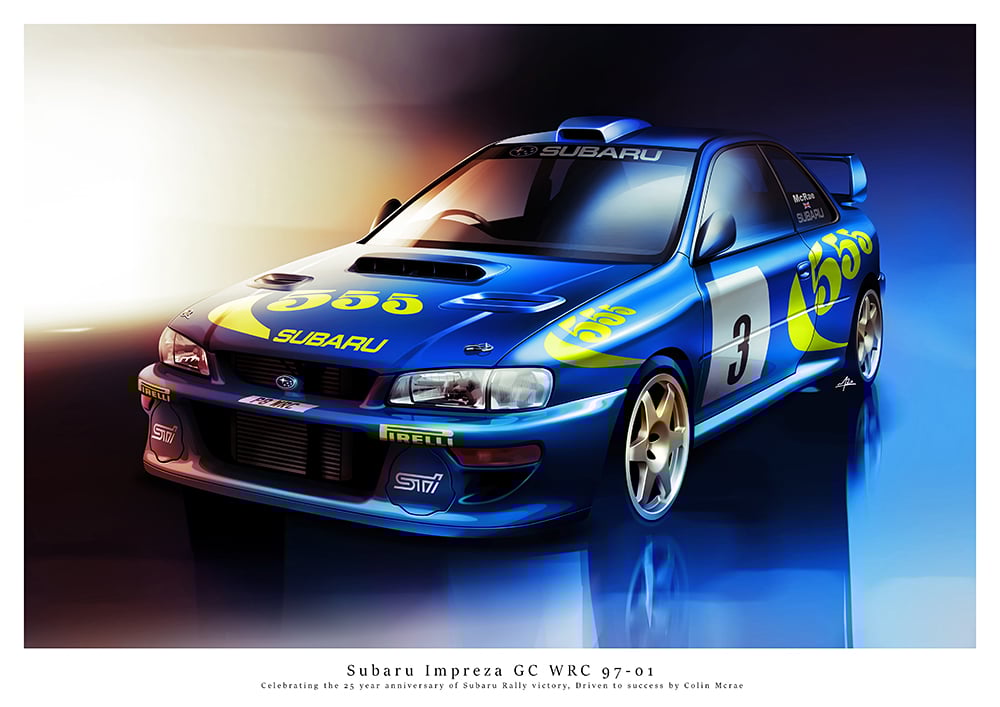 Image of Subaru Impreza GC WRC