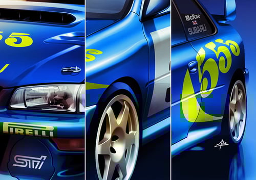 Image of Subaru Impreza GC WRC