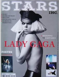 Image of Lady Gaga -Stars INC Magazine - 3 POSTERS