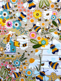 Image 2 of Bee Tea Towel