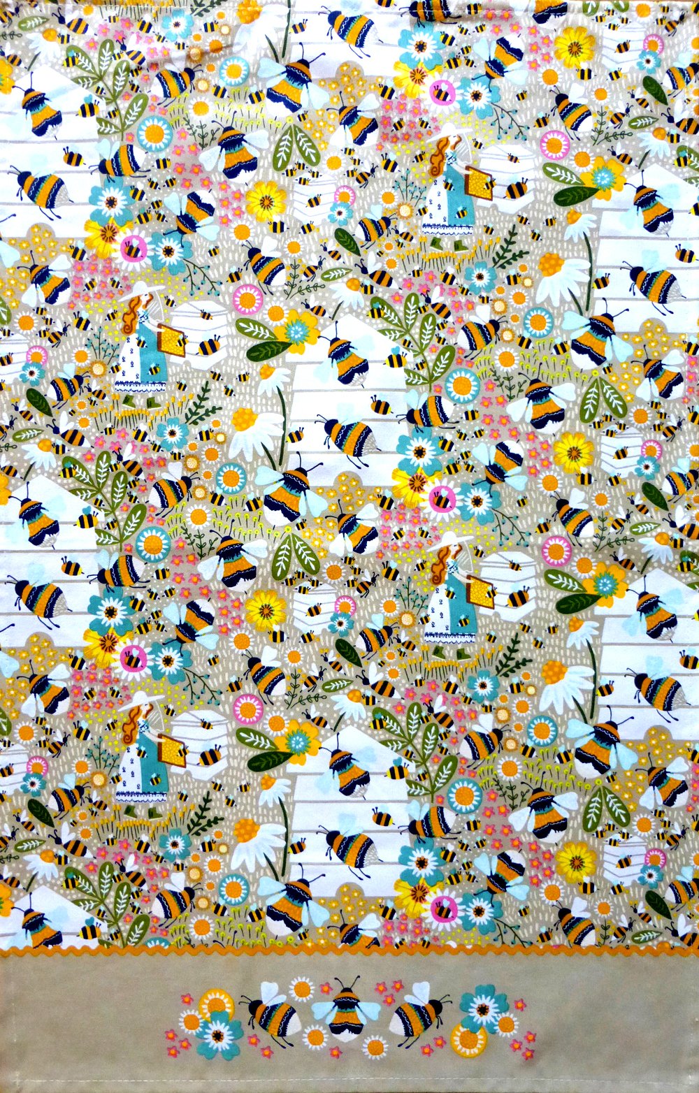 Image of Bee Tea Towel