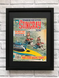 Image 2 of Framed Vintage Comics- Stingray