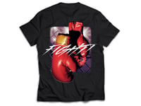 Image 2 of FIGHT BLACK T SHIRT