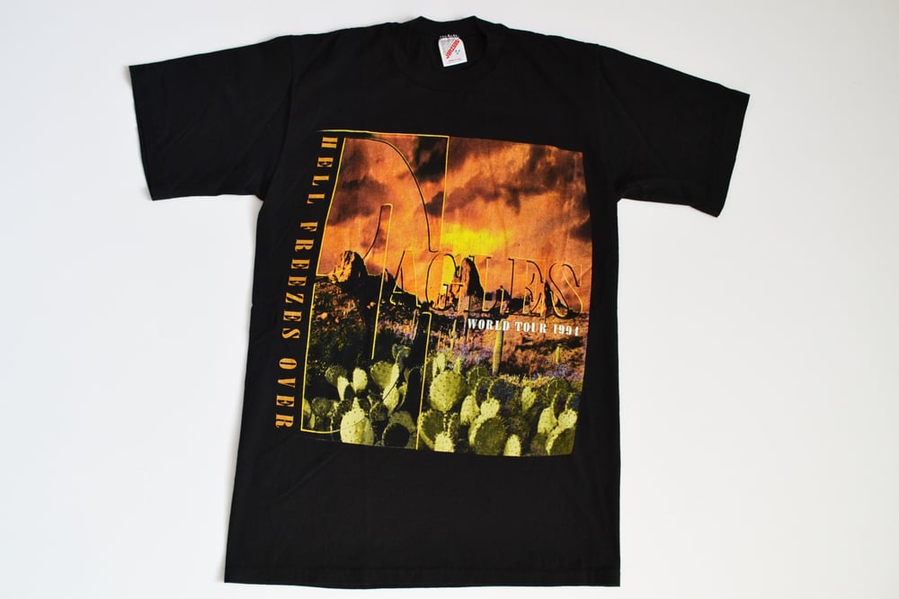 Image of Vintage 1994 Eagles Hell Freezes Over Concert Tour T-Shirt Sz.M