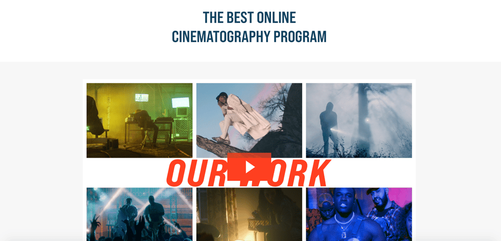 Image of "Learn Cinematography" Online Program