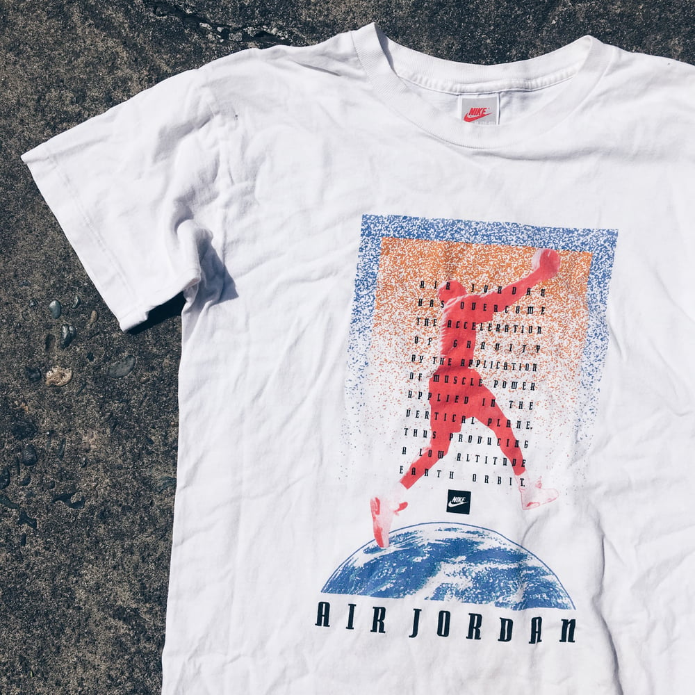 Image of Original 1991 Nike Air Jordan Orbit Tee.