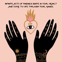 Infinite Acts of Kindness Note Cards