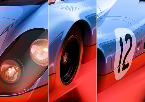 Image of Gulf Porsche 917K