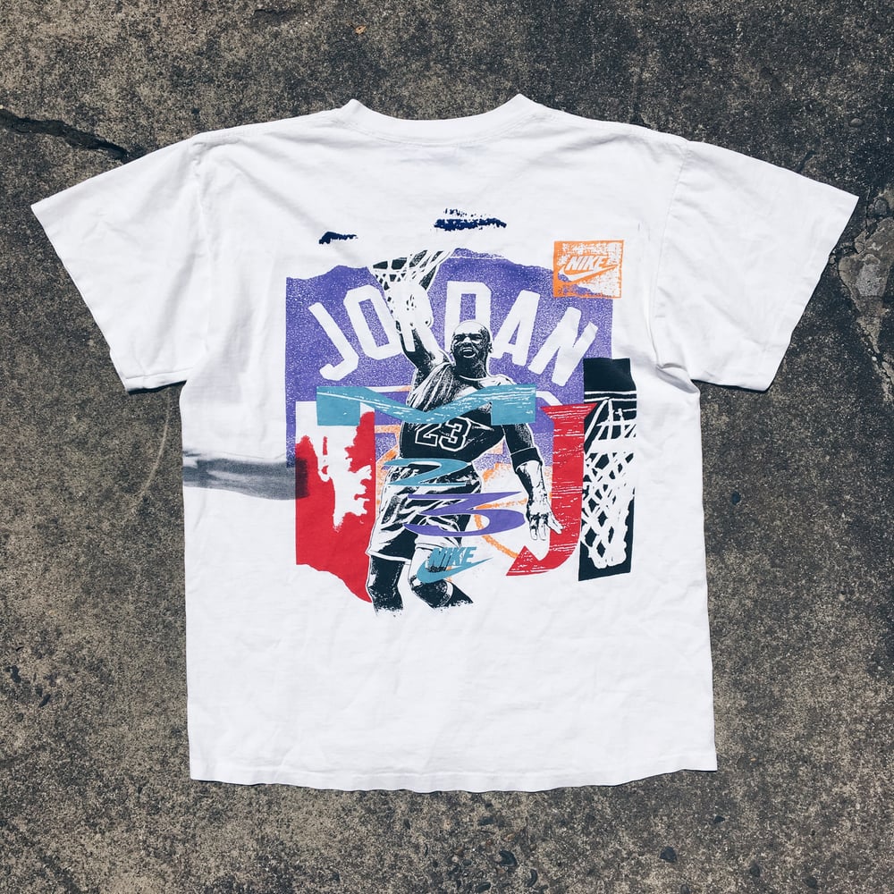 Image of Original Early 90’s Nike Air Jordan MJ 23 Tee (White).