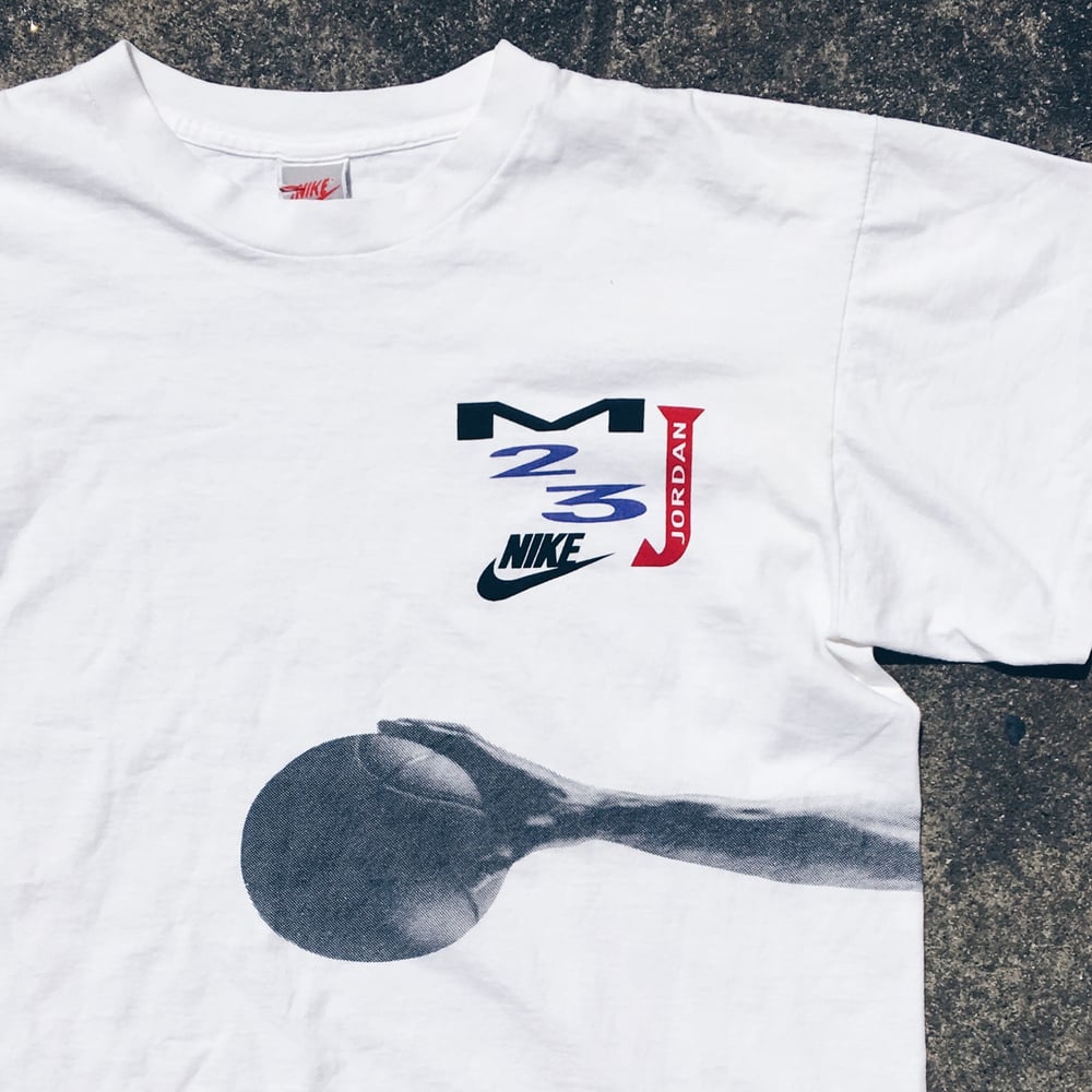 Image of Original Early 90’s Nike Air Jordan MJ 23 Tee (White).