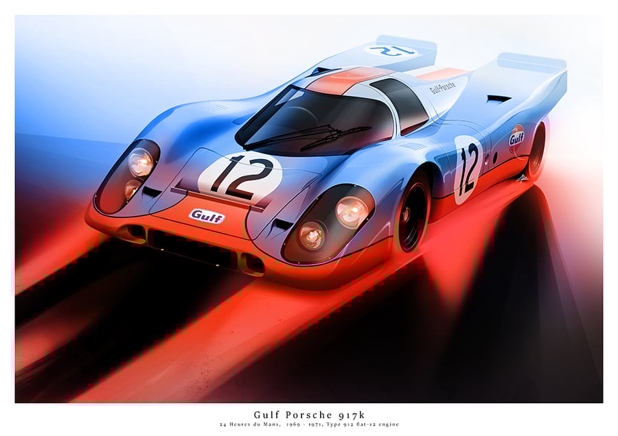 Image of Gulf Porsche 917K 