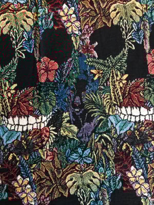 Image of Sinister Jungle woven blanket PREORDER