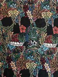 Image 3 of Sinister Jungle woven blanket PREORDER