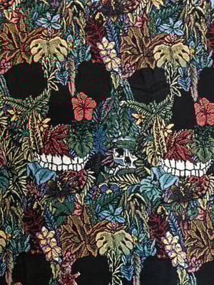 Image of Sinister Jungle woven blanket PREORDER