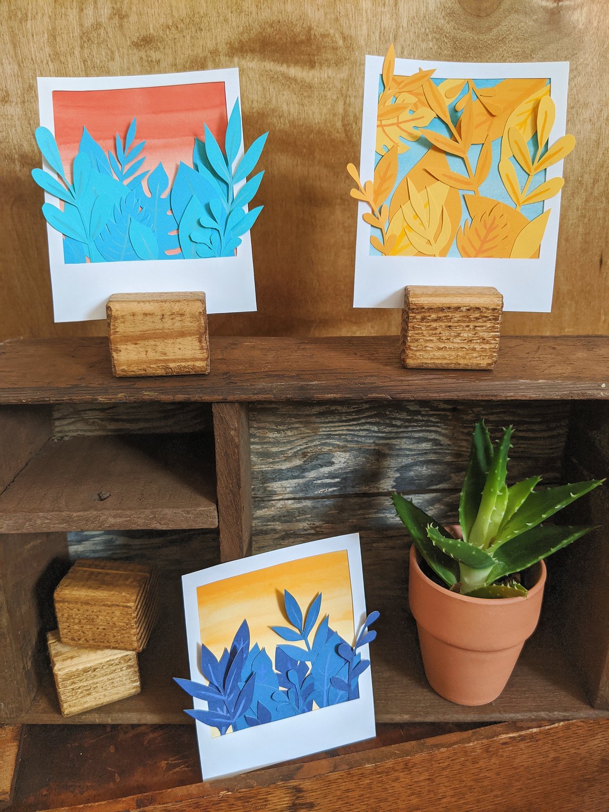 Image of Paper Polaroids: Bright series