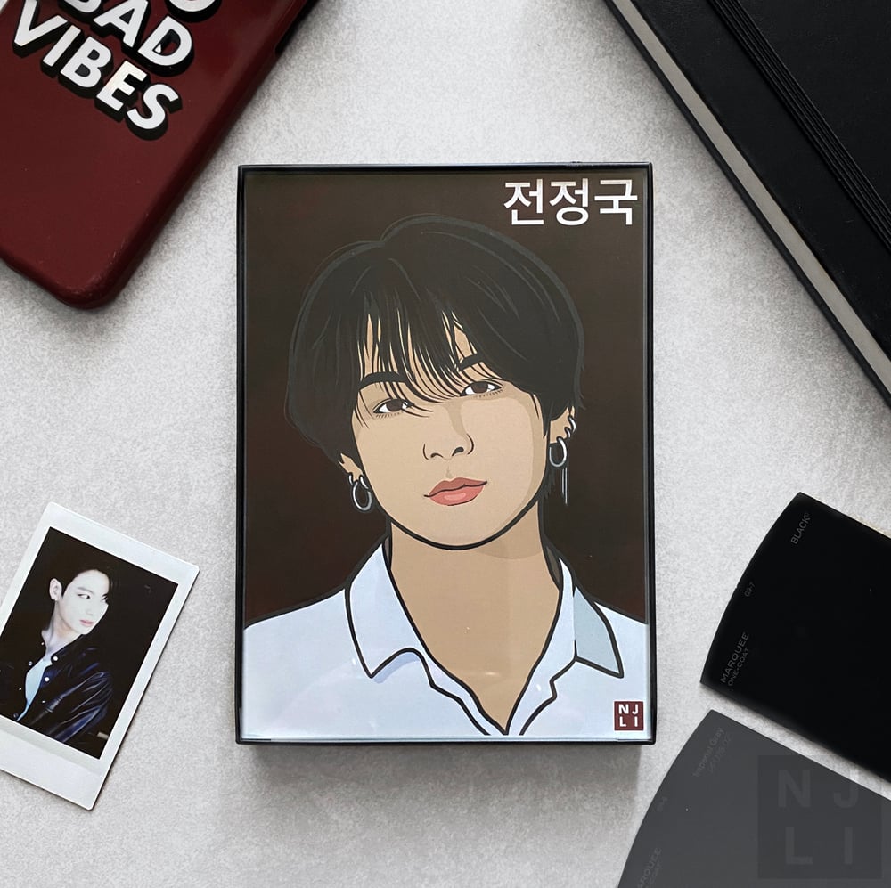 'JEON JUNGKOOK - 전정국' PRINT