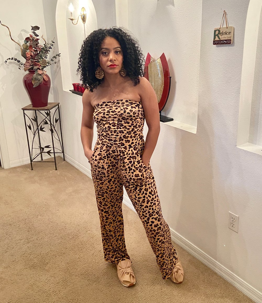 Image of Leopard Jumpsuit 