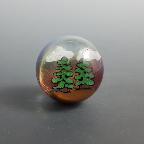 Image of "Tree Love" marble 29mm