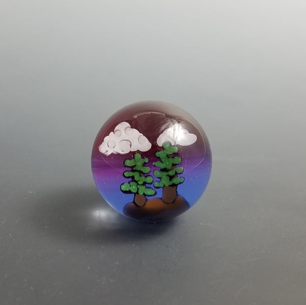 Image of "Tree Love" marble 28mm