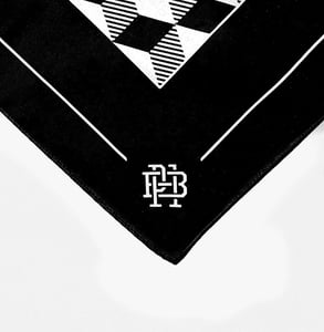 Monogram Bandana Black