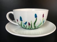 Image 1 of Wildflower Cup and Saucer