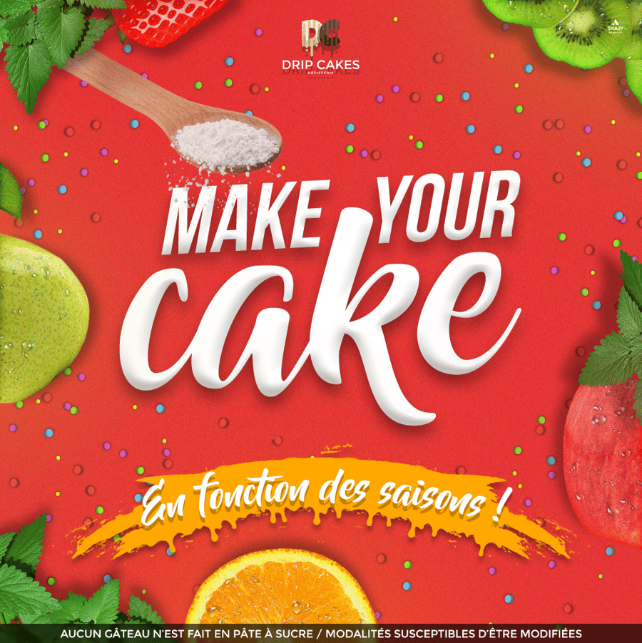 Image of Make your cake (goût fruité)