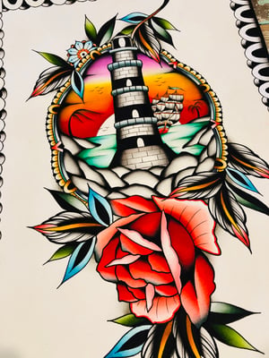 Image of • FINE ART PRINT • lighthouse 