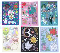 Image 2 of Postcard Pack of 6 - Assorted