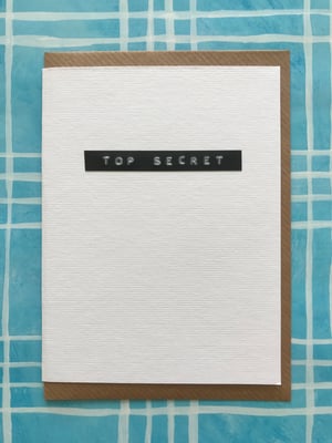 Image of Top Secret/Highly Confidential/Classified