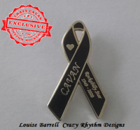 Image 1 of CAVAN - TRIBUTE RIBBON PIN BADGE - Limited Stock