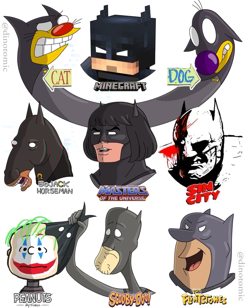 Image of #208 Batman VOL3 in different styles