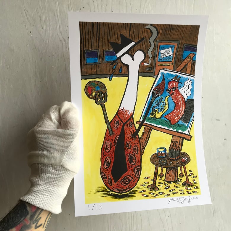 Image of Jazz Bacon (A4-Print)