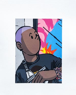 Image of "Need a break" - Original painting