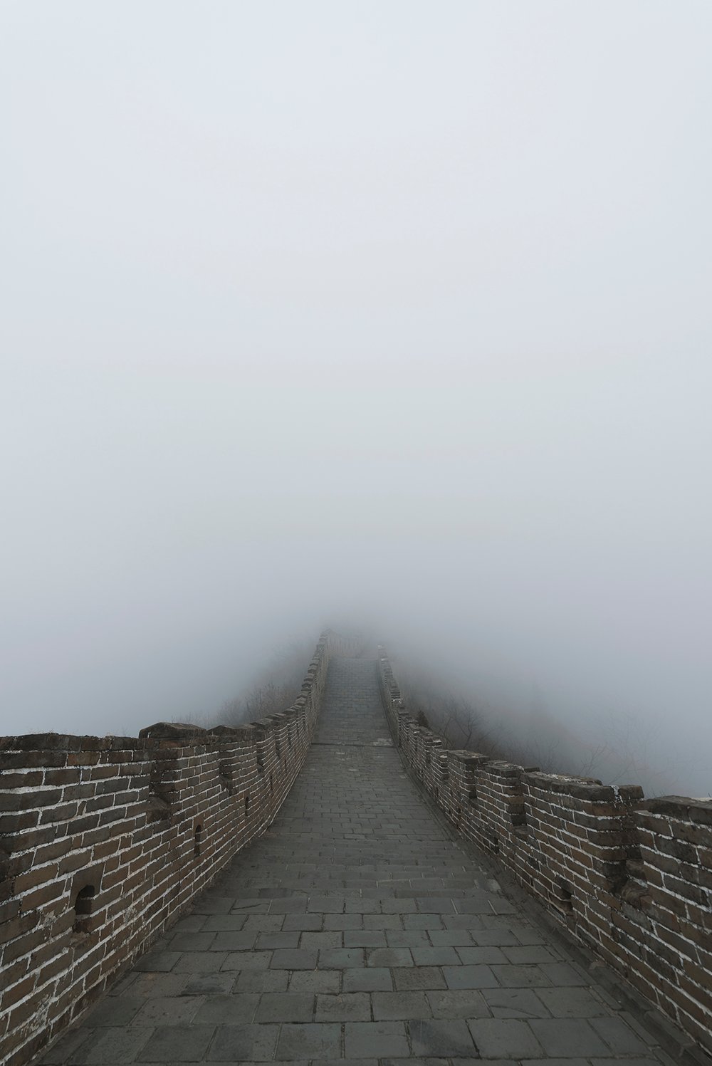 Solitude at The Endless Wall (Great Wall, China)