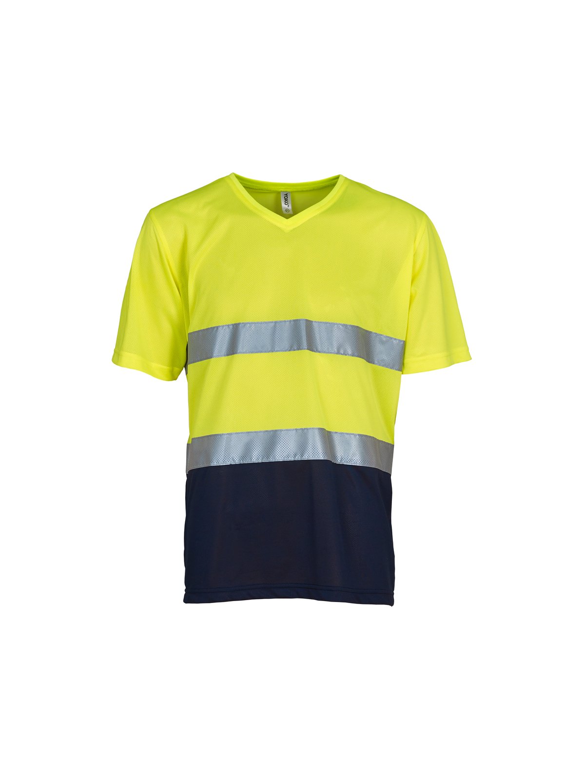 v neck hi vis t shirt