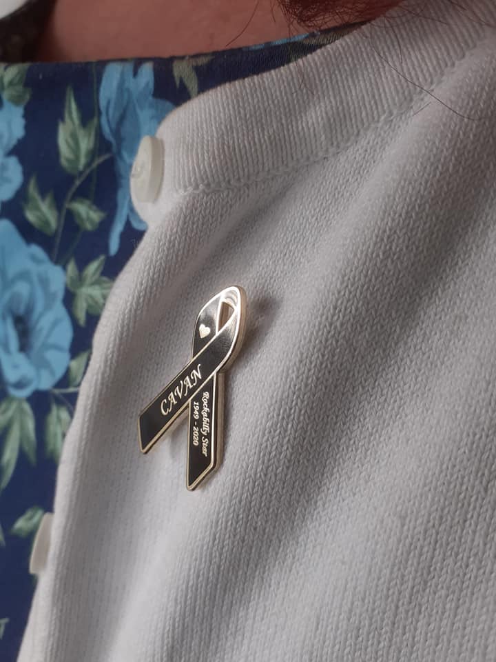 CAVAN - TRIBUTE RIBBON PIN BADGE - Limited Stock