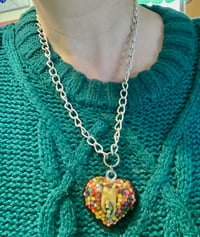 Image 3 of Sweet Tooth Heart Necklace Limited Edition of 4