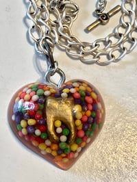 Image 5 of Sweet Tooth Heart Necklace Limited Edition of 4