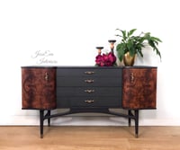 Image 1 of Vintage Mid Century Retro SIDEBOARD / CABINET WITH DRAWERS