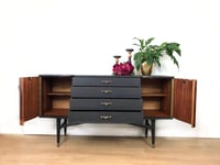 Image 5 of Vintage Mid Century Retro SIDEBOARD / CABINET WITH DRAWERS