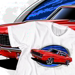 Image of 69 Camaro T-shirt - white