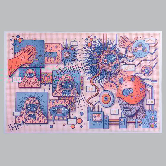 Image of Melted Risograph
