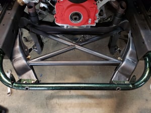 Image of Z31 front X-braced power brace