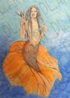 Mermaid Warrior in color