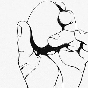 Frail - A4 Giclée print