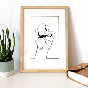 Frail - A4 Giclée print