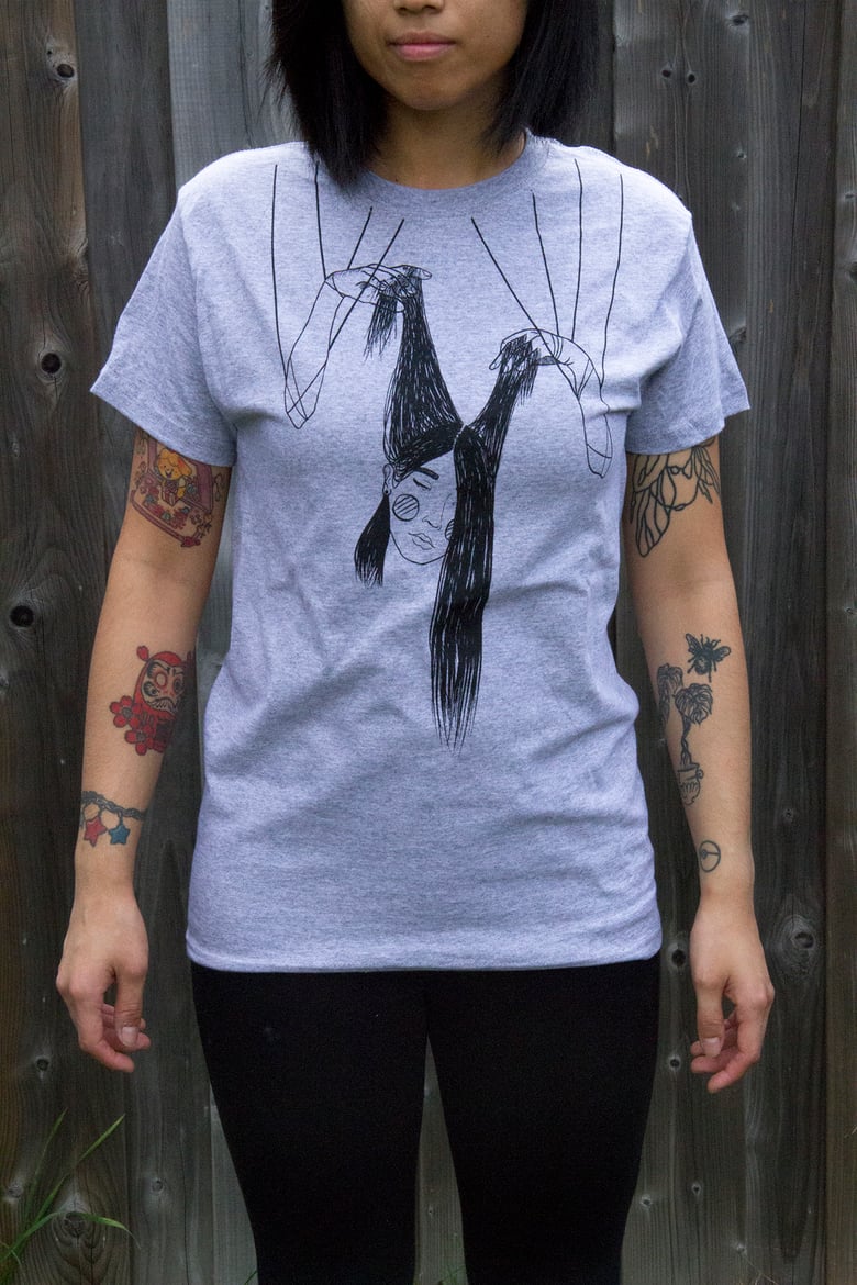 Image of sad girl (t-shirt)