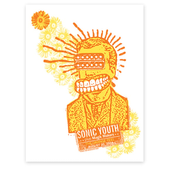 Image of Sonic Youth Concert Poster