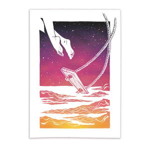 Cosmic Swing - A4 / A3 Giclée print